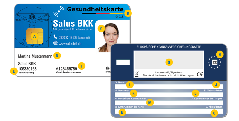 elektronische Gesundheitskarte der Salus BKK