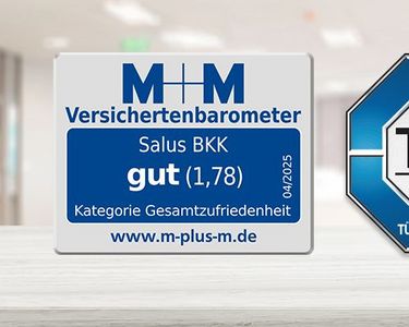 Siegel M+M und TÜV Süd
