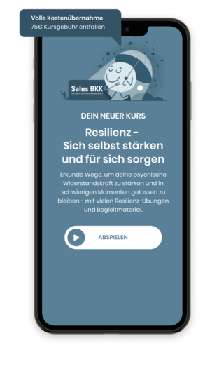 Handyscreen Resilienzkurs